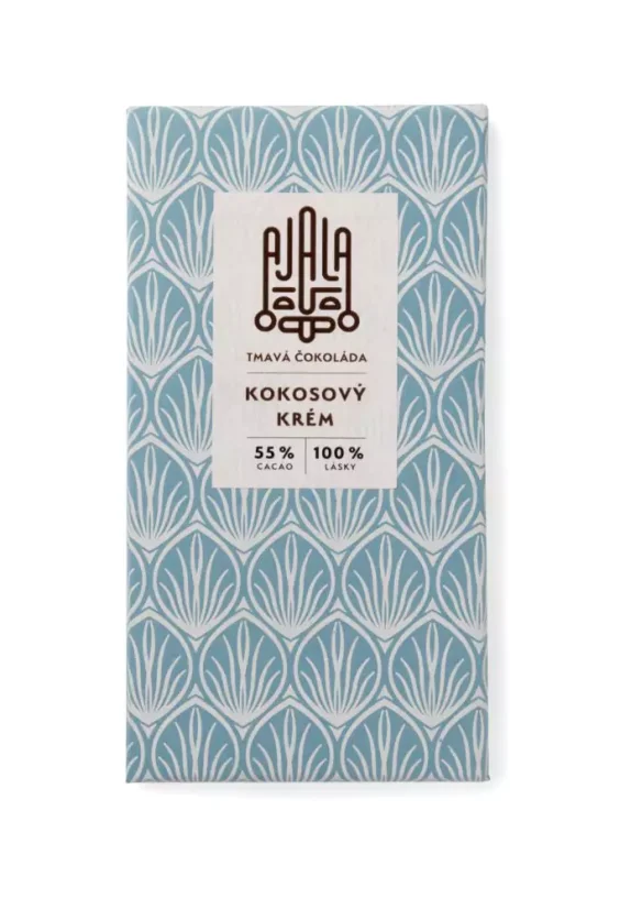 AJALA - Kokosový krém 55% čokoláda BIO 45 g_1