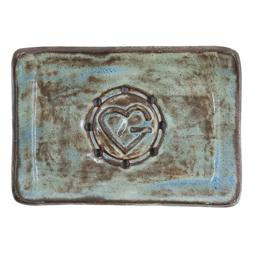 MÝDLENKA - Olive Plate Circle na šířku