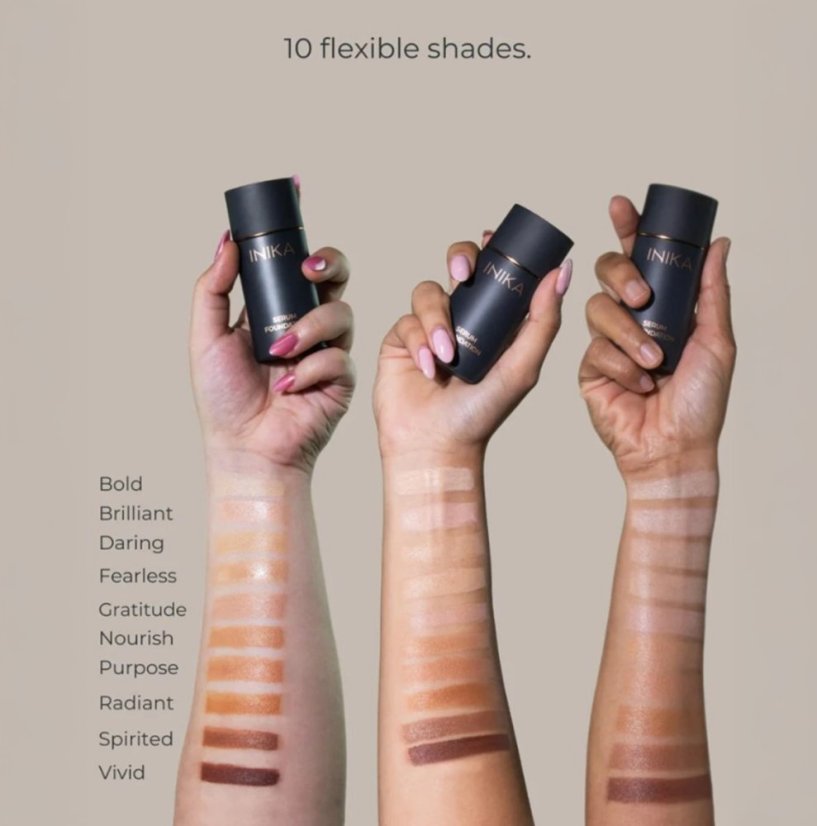 INIKA Organic - Přírodní lehký pečující make-up - Daring 25 ml