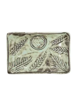 MÝDLENKA - Olive Plate Palmtree 2 CZ