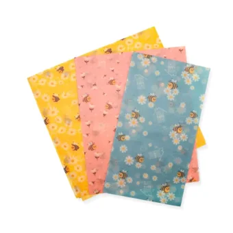 BeesWax Wraps 3 pcs - Méhviaszos csomagolóanyag 3 db HU