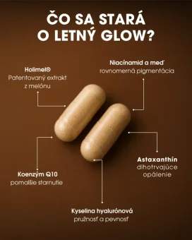 SK Sun Vitamins s Holimel®, meďou, vitamínmi C a E, astaxantínom a Polypodium leucotomos