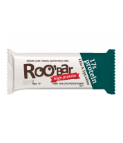 Roobar - Baton proteinowy - Chia i spirulina BIO 60 g PL