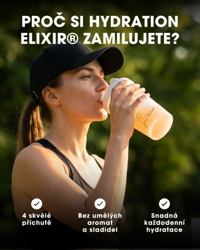 Elektrolyty nápoj - Hydration Elixir® - Pomeranč & Sůl 300 g