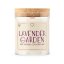 Svíčka s dřevěným praskajícím knotem - Lavender Garden 160 g