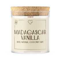 Svíčka s praskajícím dřevěným knotem - Madagascar Vanilla 280 g CZ