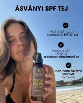 HU Ásványi naptej SPF 30 – védi és ápolja a bőrt