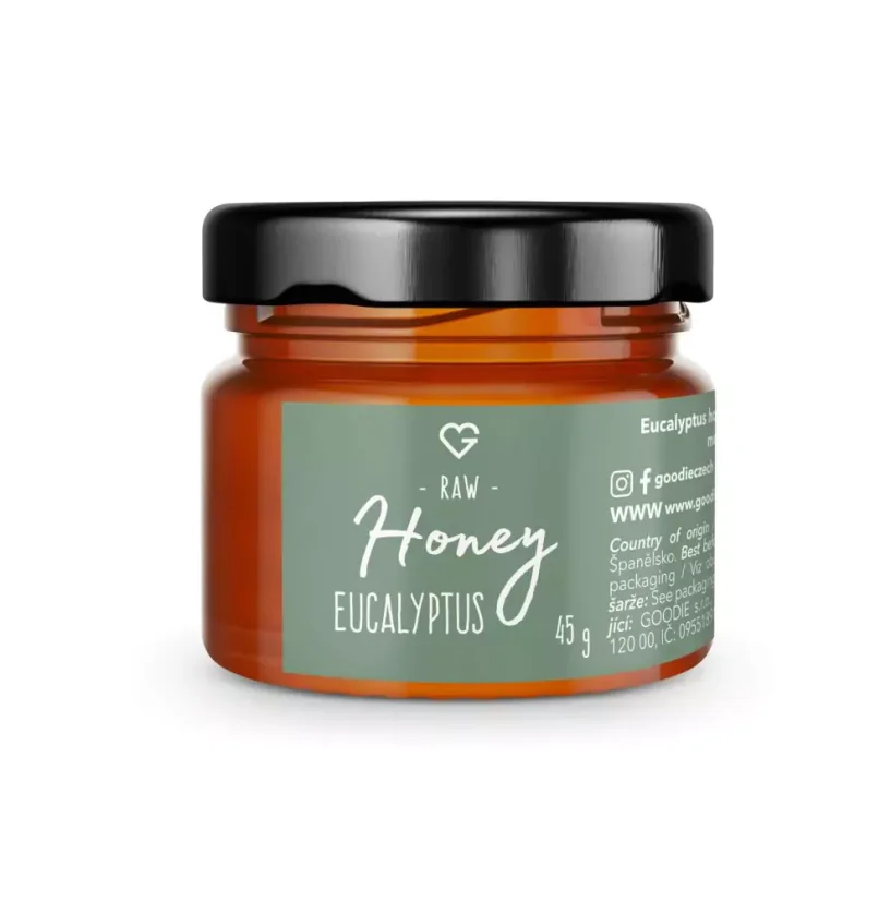 Eukalyptový med - Eucalyptus honey RAW 45 g CZ