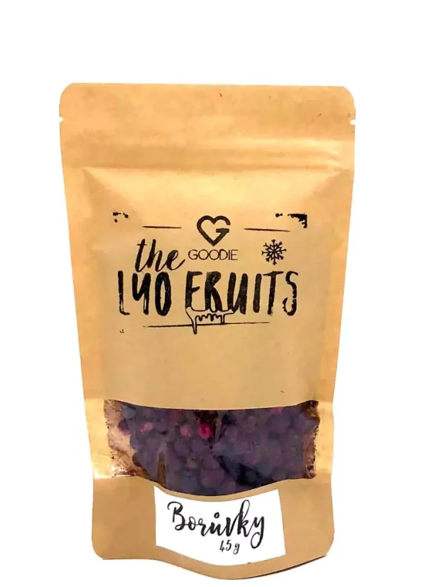 Lyofilizované borůvky 20 g CZ