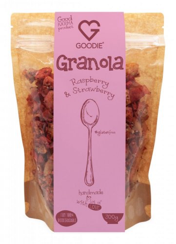 Granola - Raspberry & Strawberry 300g