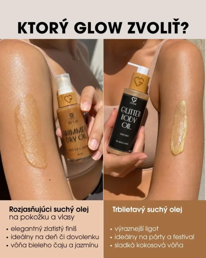 SK Shimmer oil - ktorý glow od GOODIE si vybrať