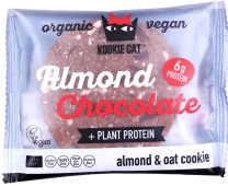 KOOKIE CAT Proteinová, mandle a čokoláda BIO 50 g CZ