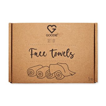 Face Towels - zestaw małych ręczników do twarzy 5 szt.