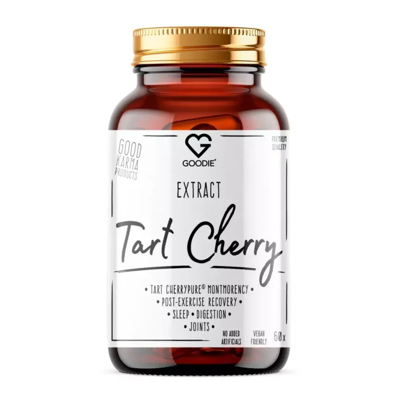 Tart Cherry - prémiový extrakt z Višní Montmorency 50:1 CherryPure® - kapsle 60 ks CZ