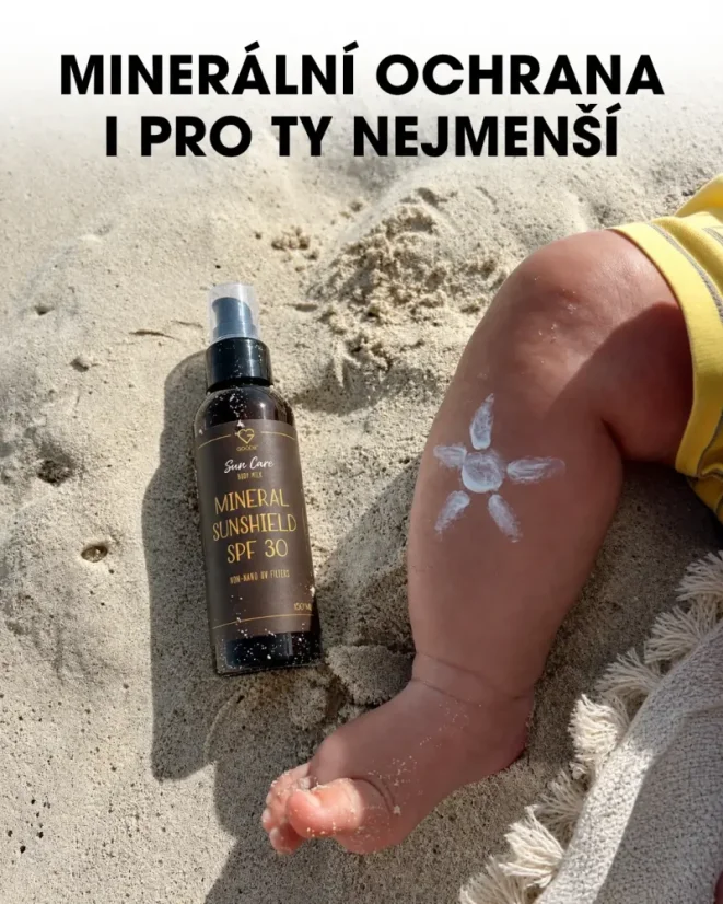 CZ Minerální opalovací mléko SPF 30 vhodné i pro děti