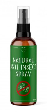 Prírodný repelent NATURAL ANTI INSECT – sprej proti hmyzu 100 ml