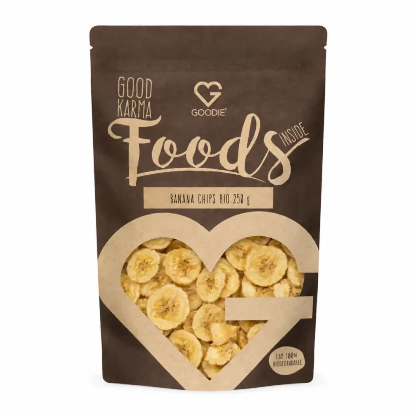 Banán chipsy BIO 250 g