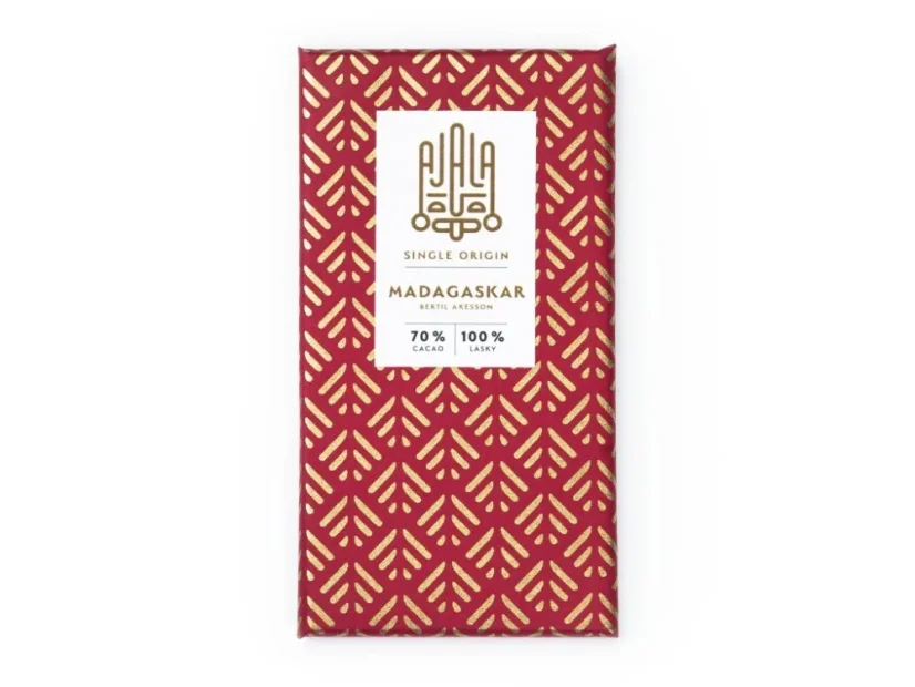 AJALA - Madagaskar Akesson 70% single origin čokoláda 45 g CZ