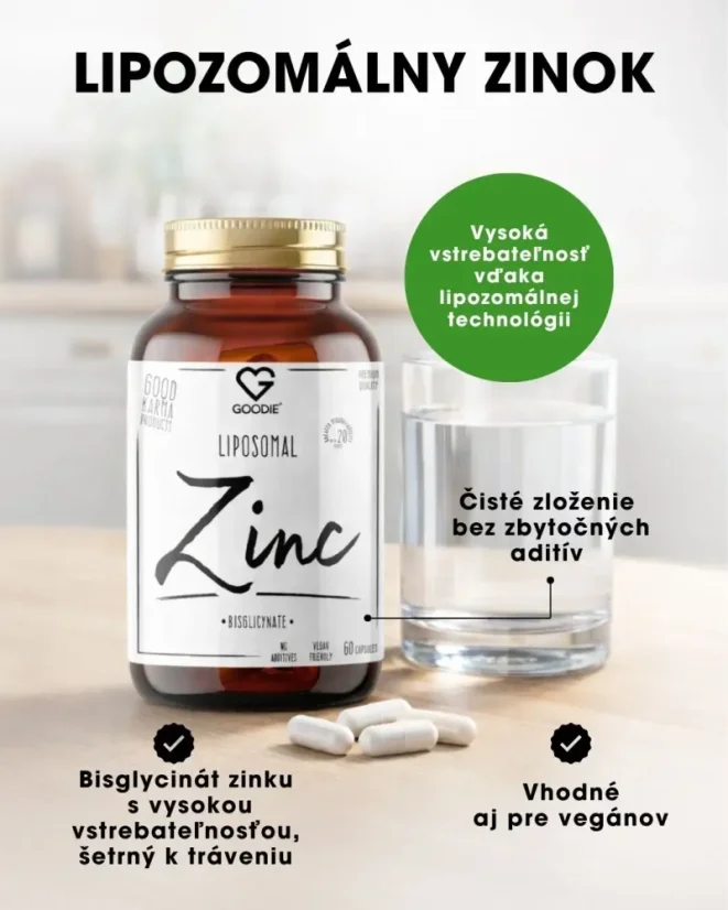 Lipozomálny Zinok 60 ks