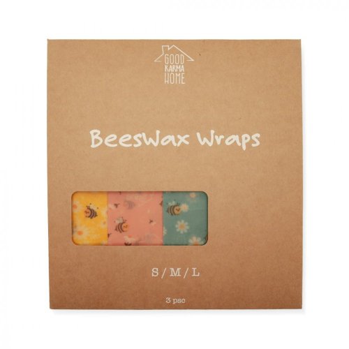 BeesWax Wraps 3 pcs - Obaly z včelího vosku 3 ks