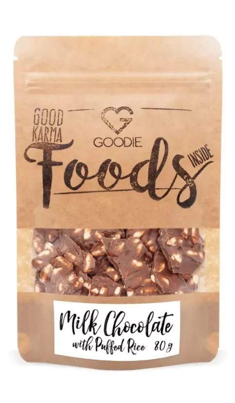 Czekolada mleczna z ryżem preparowanym / Milk Chocolate with Puffed Rice 80 g PL