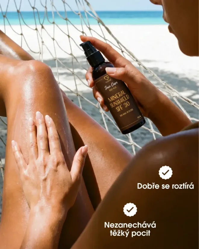 CZ Minerální opalovací mléko SPF 30 s funkčními složkami