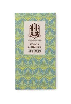 AJALA - Kokos i ananas 53% czekolada BIO 45 g PL