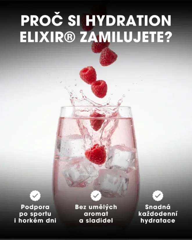 CZ Elektrolytový nápoj Hydration Elixir – proč si tento produkt zamilujete