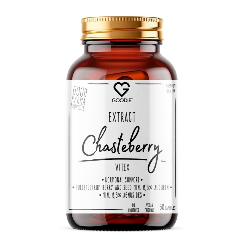 Drmek - premium extrakt min. 0,6% aucubin, 0,5% agnusides - Chasteberry - kapsle 60 ks