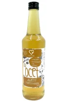 Jablečný ocet - organický, raw, nefiltrovaný s mat.kulturou 500 ml