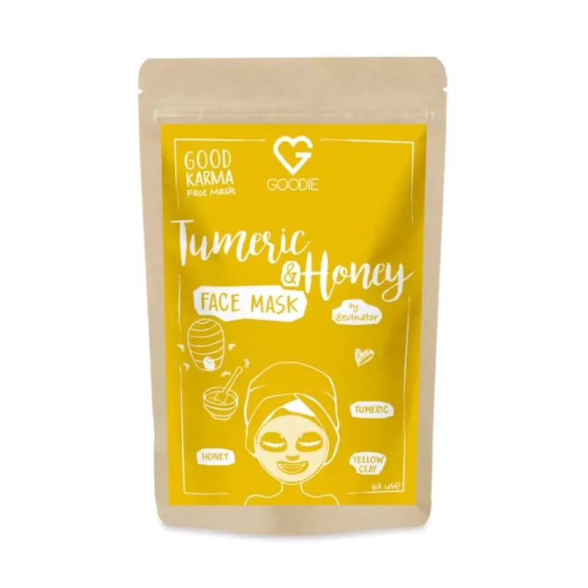 Kurkuma a med - pleťová maska 25 g
