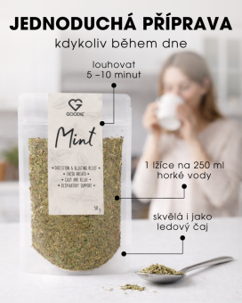 Bylinný čaj - Máta peprná - 50 g CZ