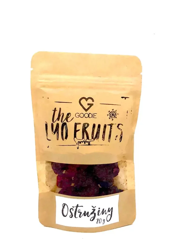 Lyofilizované ostružiny 20 g