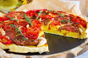 Zeleninový quiche