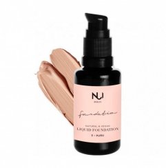 NUI Cosmetics - Přírodní tekutý makeup s hedvábným výsledným efektem Puru 30 ml