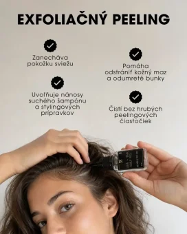 Exfoliačný peeling vlasovej pokožky - AHA a BHA kyseliny 30 ml