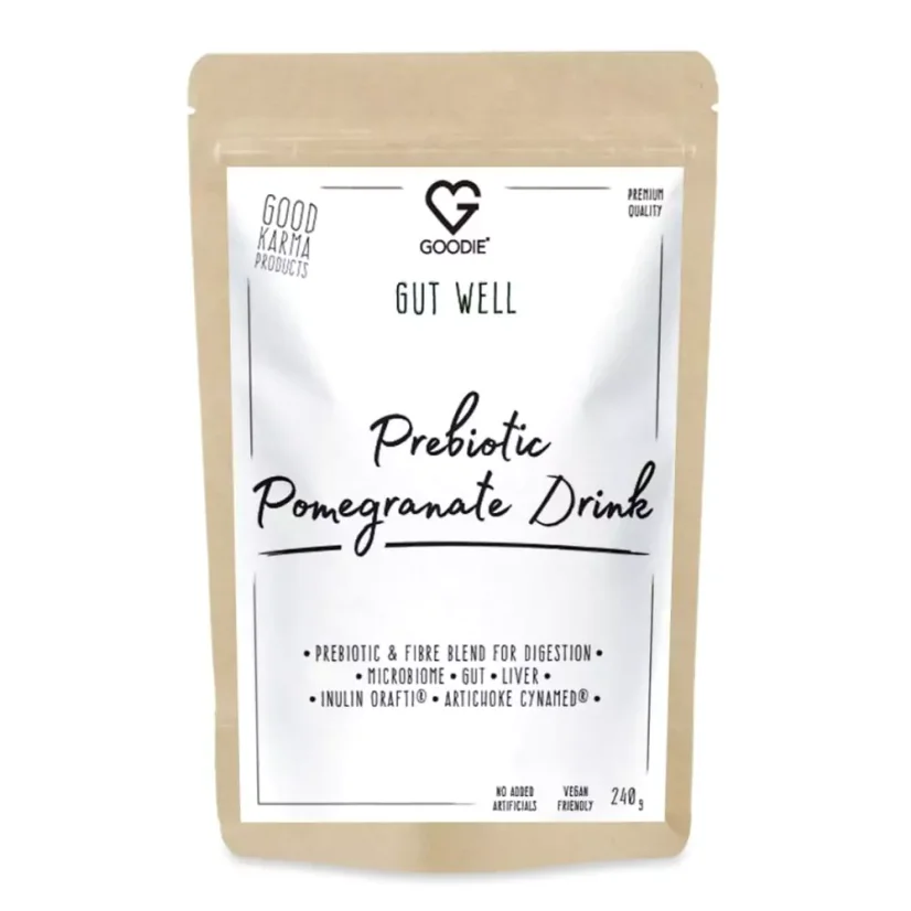 Gut Well - Prebiotický nápoj granátové jablko / Prebiotic pomegranate drink 240 g CZ