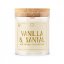 Svíčka s dřevěným praskajícím knotem - Vanilla & Santal 160 g