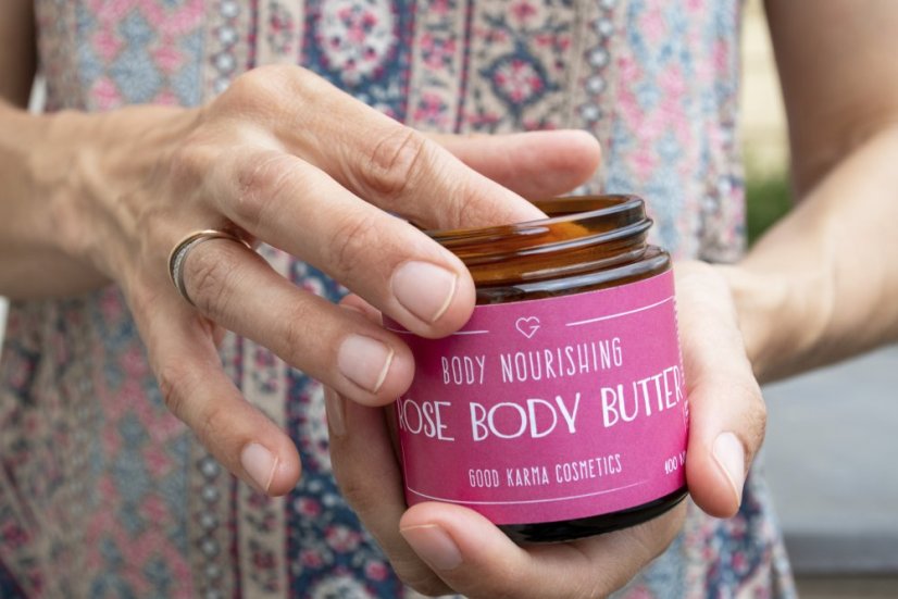 Body butter - Růžové tělové máslo 100 ml SK
