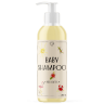 BABY Gentle shampoo and body wash - Dětský jemný šampon a sprchový gel 2v1 -  růže & ovesný olej 200 ml