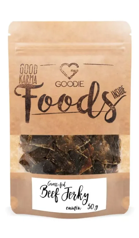 Grass-fed sušené hovädzie mäso - Jerky - Rasca 50 g SK