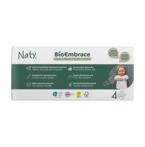 Eco by Naty - Dětské pleny - velikost 4 - od 7 do 18 kg - Dvojité balení (44 ks) CZ