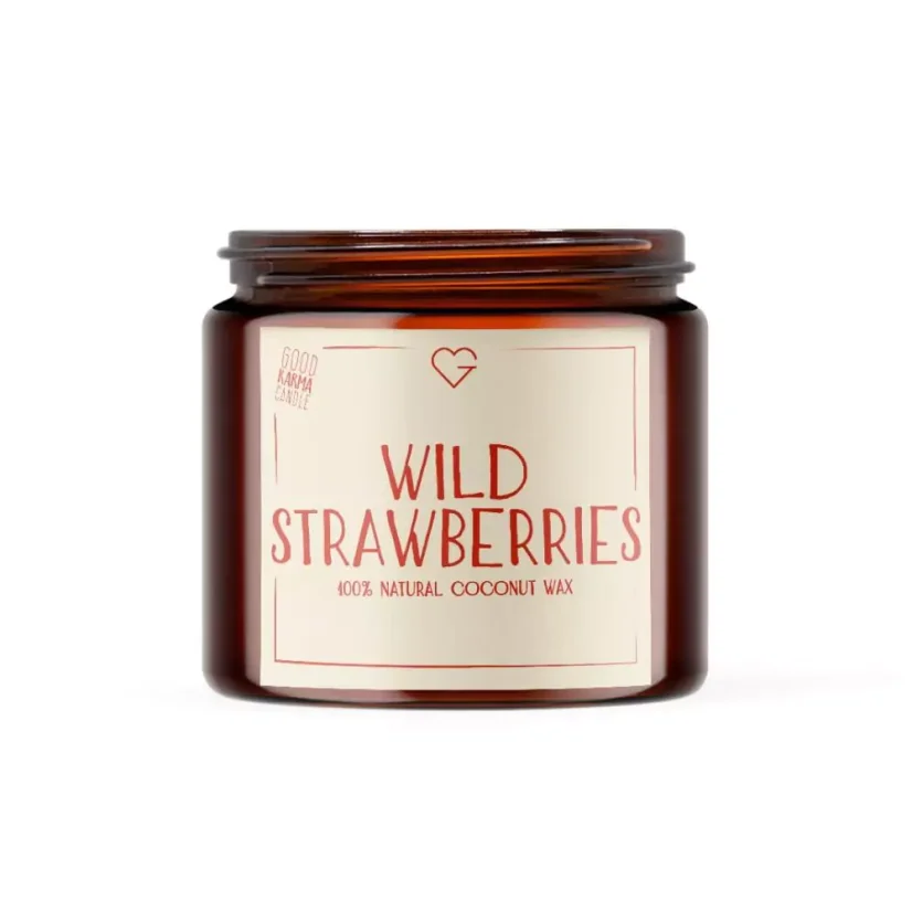 Sviečka s bavlneným knôtom - Wild Strawberries 80 g SK