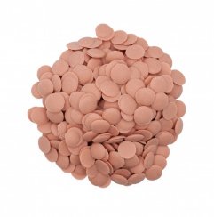 Choco Drops - pink (růžová jahoda) čokoláda vegan 150 g