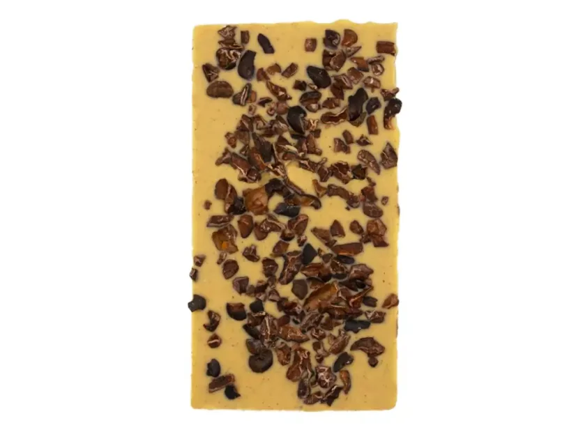 ČOKOLÁDA - Bílá s kakaovými nibsy