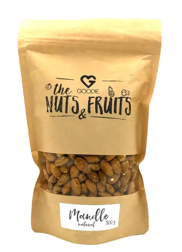 Mandle natural 500 g SK