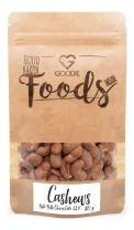Orzechy nerkowca w keto mlecznej czekoladzie (44%) 80 g