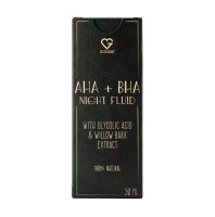 AHA + BHA Noční fluid s kyselinou glykolovou a extraktem z vrbové kůry 30 ml SK