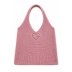 Knitted Bag Pink - Pletená taška Růžová 1 ks