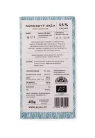AJALA - Kokosový krém 55% čokoláda BIO 45 g CZ